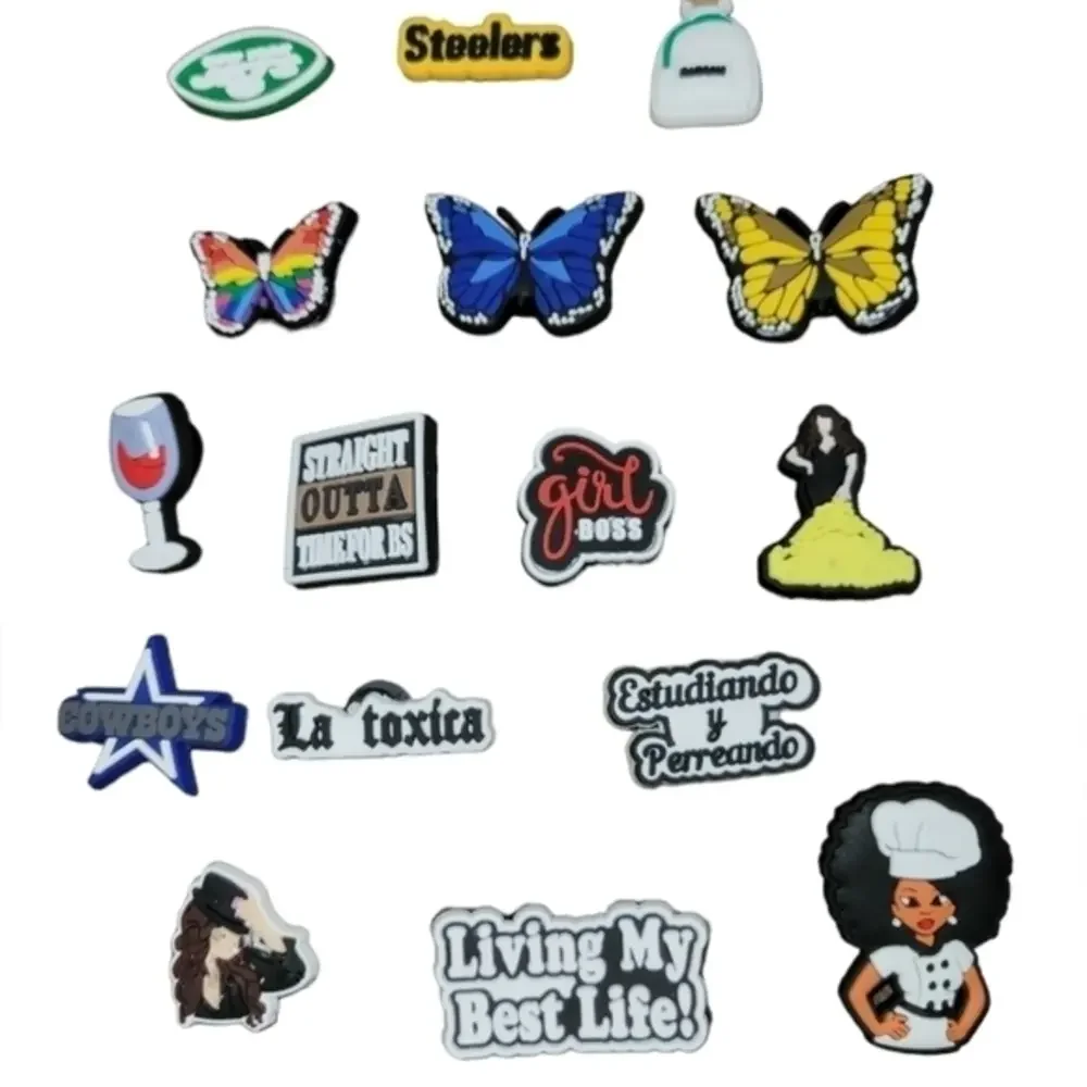 Various Croc‎ Charms